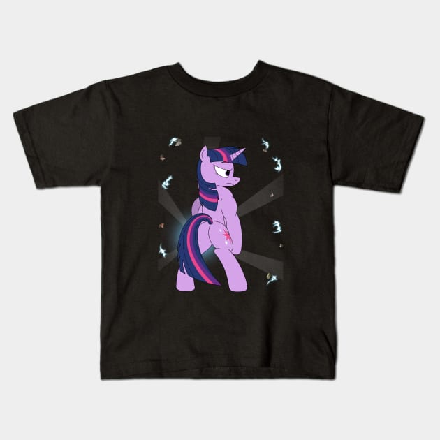 Show Me Your Power Kids T-Shirt by ToxicMario